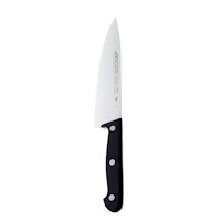 CUCHILLO COCINERO FORJADO 25 CM RIVIERA NEGRO