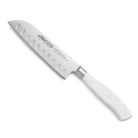 CUCHILLO SANTOKU FORJADO 14 CM RIVIERA BLANCO