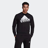 Polera Deportiva para Hombre Adidas Ic9317 M 3S Ft Swt Negro