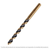 Broca HSS Truper 3/32" (11114) Cobalto - Dorada