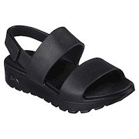 Sandalias Skechers Arch Fit Footsteps 111380-BBK Mujer