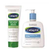 Cetaphil - Pack Loción Ultra humectante + Loción limpiadora piel sensible