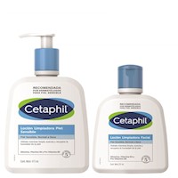 Cetaphil - Pack loción limpiadora de cuerpo y facial
