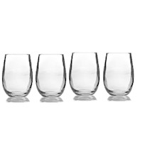 SET 4 PIEZAS  VASOS NAPA ALTO 500ml