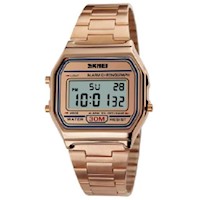 Reloj Acero inoxidable Digital Acuático - plata