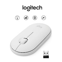 Logitech Mouse M350 Blanco