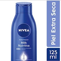 Nivea Body Milk Extra Seca  - Frasco 125 ML