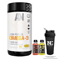 ADN NUTRITION - FISH OIL OMEGA-3 + SHAKER