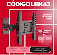 Soporte Rack Tv 32 UBK43