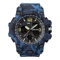 Skmei - Reloj 1155BCMBU Digital para Hombre