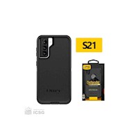 CASE OTTERBOX ANTICAIDAS NEGRO PARA SAMSUNG S21