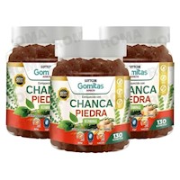 PACK 3 GOMITAS CHANCA PIEDRA 130UND SOTTCOR