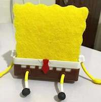 Porta Esponjas de Cocina - Bob Esponja