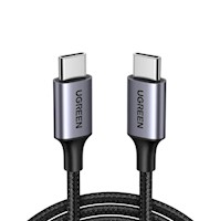 Cable de carga rápida USB-C a USB-C de 60 W (trenzado) - UGREEN