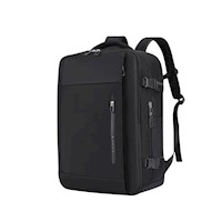 Mochila Viajera Cabinera Compartimiento Laptop - Negro