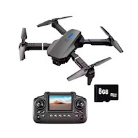Drone E88 Con Pantalla Control Remoto + WiFi Doble Camara + Estuche