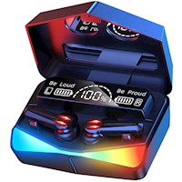 Audífonos Gamer Bluetooth 5.1 tactil + powerbank