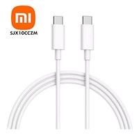 CABLE USB XIAOMI TIPO C - C  5AMP - BLANCO