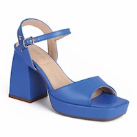 SANDALIA MUJER STHEF CASUAL AZUL 7802