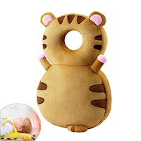 Protector anti caida tigre marrón para bebe