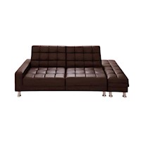 HYS SOFA CAMA 2 CUERPOS + BANQUETA CIFRE HYS