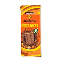 Chocolate de Leche con Crema de Mani MrBeast Deez Nutz 2.1 oz (60g)