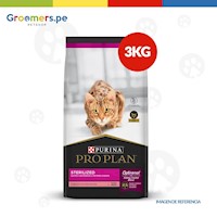 Comida para Gatos Pro Plan - Sterilized Cat 3 kg