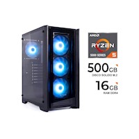 PC RYZEN 5 5600GT, 4.6GHZ, 6 NÚCLEOS / 16GB RAM (DDR4-3200MHZ) / 500GB SSD M.2