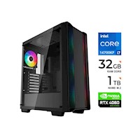 PC INTEL I7-14700KF 3.4/5.60GHZ / 32GB RAM/1TB SSD/VIDEO RTX4060 8GB