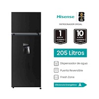 Refrigeradora Hisense 205LT Top Mount RT205N1ABA