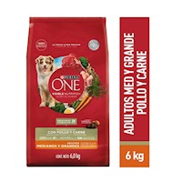 Purina ONE Adulto Carne 6 kg