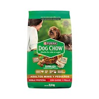 Dog Chow Adultos Minis y Pequeños 21 kg