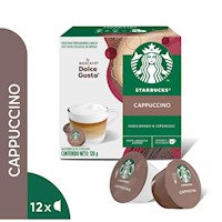 STARBUCKS CAPUCCINO X12 CAPS