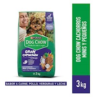 Alimento Para Cachorros Dog Chow Minis Y Pequeños 3kg