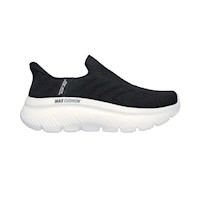 Zapatillas Skechers Max Cushioning 125880-BKW Mujer