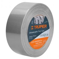 Cinta Ducto Tape 2"x54.7 (48 mm x 50 m) Truper 12588