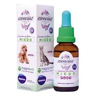 Esencias Florales en Gotas para el Miedo en Mascotas 30ml