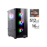 PC Gamer Ryzen 7 5700G, B550M, 16GB RAM, SSD 512GB