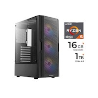 PC Gamer Ryzen 5 8500G, A620, 16GB RAM DDR5, 1TB SSD Gen4, 650W Bronze