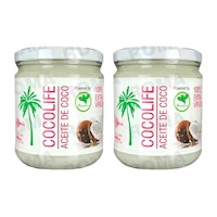 PACK 2 ACEITE DE COCO 450ML BIOLSELVA