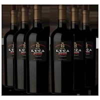 Sixpack Vino tinto Luca malbec, Argentina