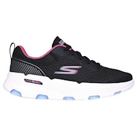 Zapatilla Skechers Go Run 7.0 Active Stride 129333/BKPK Negra para Mujer
