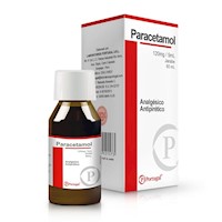 Paracetamol Jarabe 120 mg/5ml- Frasco 60 ML