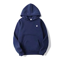 Polera Azul Acero Catlion Hoodie