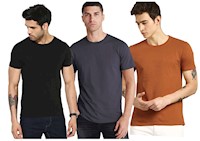PACK 3 POLOS  - SWISS LORD - NEGRO/ STORMY GRAY/MAPLE
