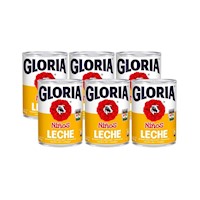 Leche GLORIA Niños Lata 390g - x6u