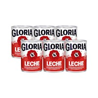 Leche Light GLORIA Reconstituida Lata 390g - x6u