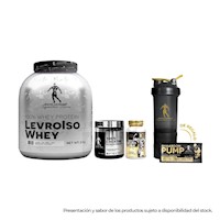 LevroIso Whey 2 kg. + Creatina 300 gr. + Gold LevroLean