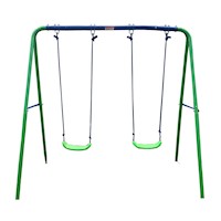 Columpio Doble Verde