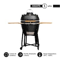 Parrilla Kamado Tokio Negro 22" FDV